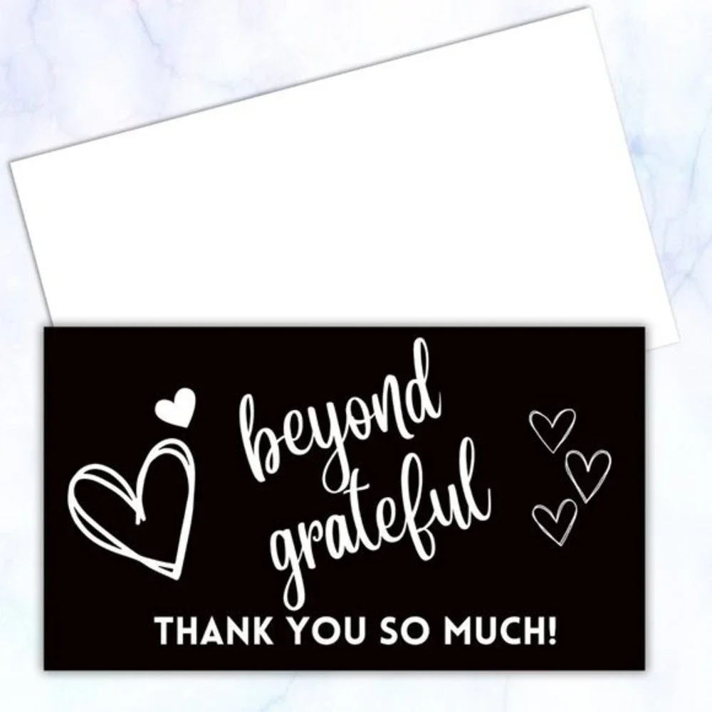 ♥️ 5x25 / 50 Thank You Cards